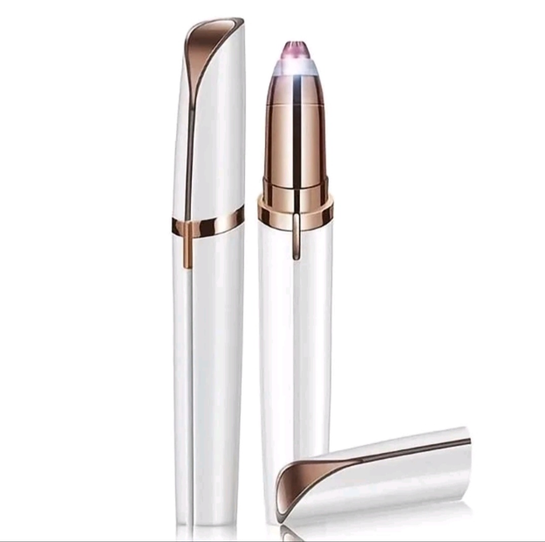 Caneta branca com LED