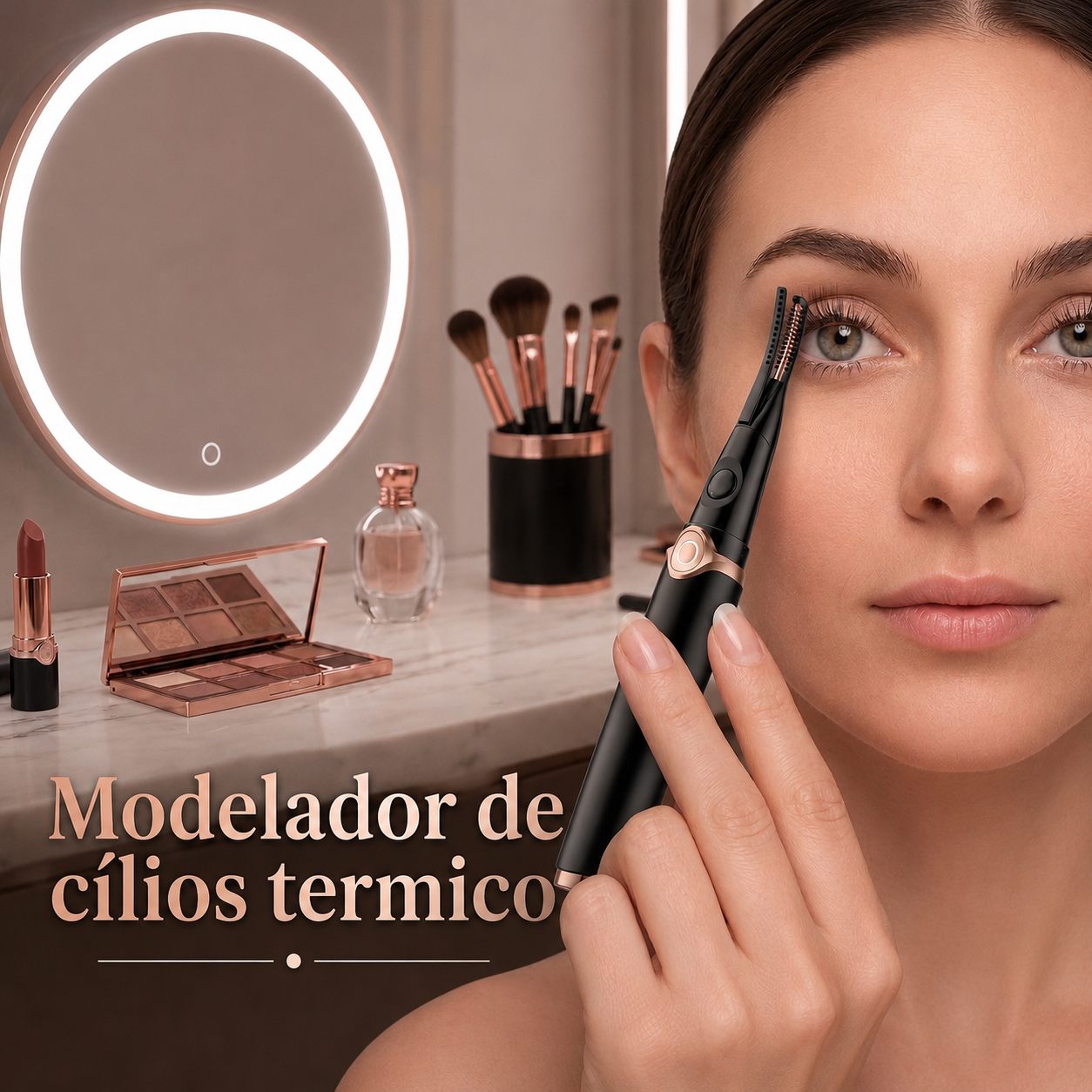Modelador de cílios térmico